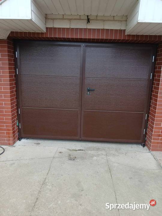 Brama garażowa dwuskrzydłowa Bramy Bramy Krasnosielc