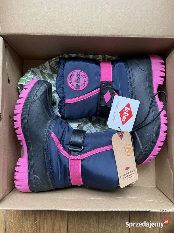 NOWE buty Śniegowce Lee Cooper dziewczynka mazowieckie Warszawa sprzedam