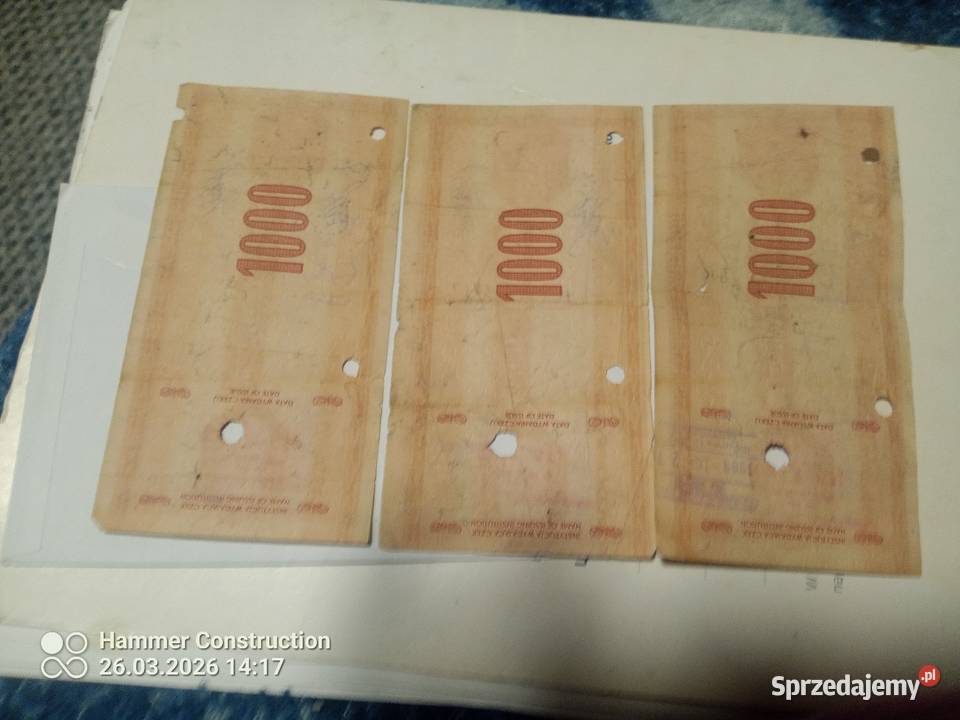 Czek podróżny 3 Woźniki