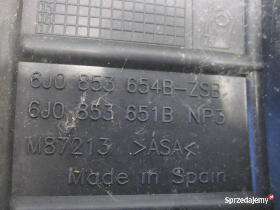 SEAT IBIZA IV 12r atrapa grilla 6J0853654B osobowe Kielce