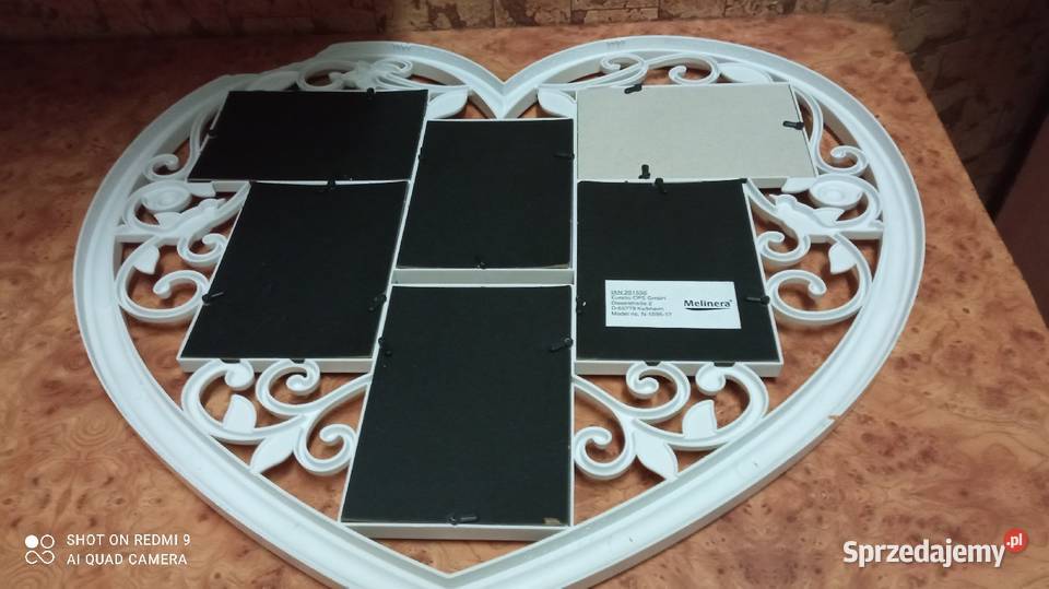 Ramka serce na zdjęcia fotki sprzedam Wrocław