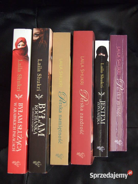 Laila Shukri kolekcja 6 książek w stanie Gdańsk