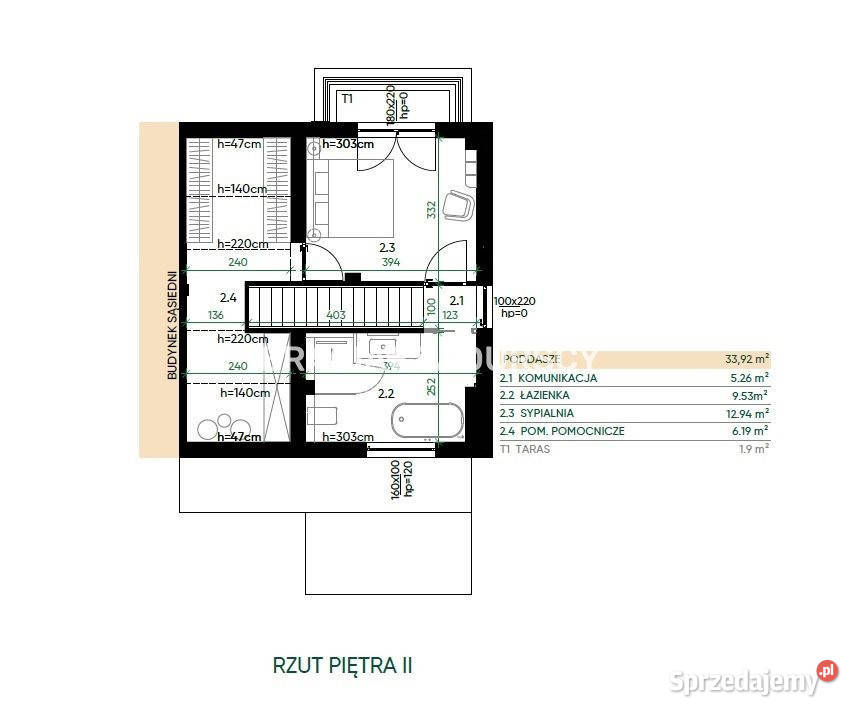 sprzedaży domu bliźniaka 13984m2 Kraków