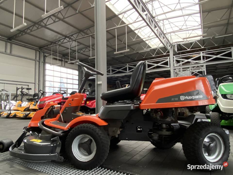 Traktorek kosiarka Husqvarna Rider R16 3 noże Poczesna