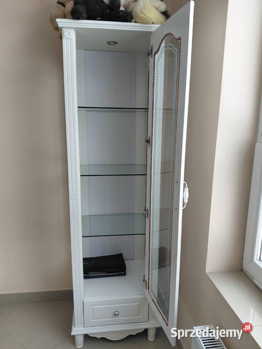 Sprzedam szklaną witrynę marki Bemondi mazowieckie Janki Stare sprzedam