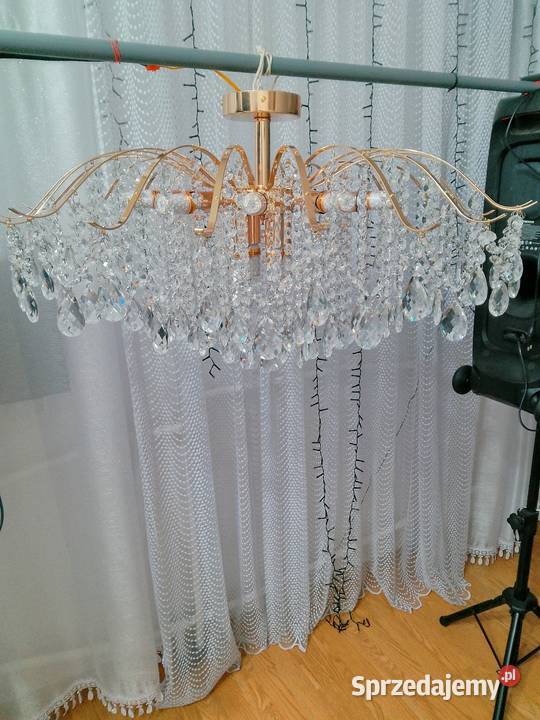 Żyrandol kryształowy Zamość
