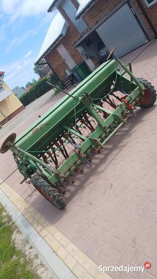 Siewnik zbożowy Hassia 25 metra drobny wysiew lubelskie Glinnik