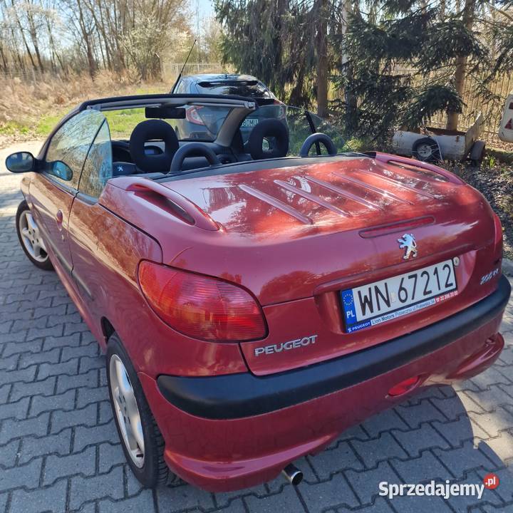 Peugeot 206 CC 16 16V 109 Kabriolet Warszawa
