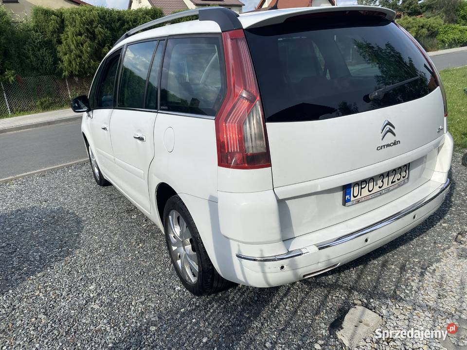 Piękny Citroen C4 Grand Picasso 20 HDI 150 2012r Rok produkcji 2012 C4 Grand Picasso Paczków