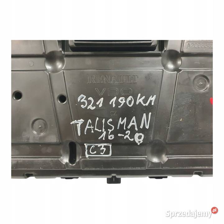 LICZNIK ZEGARY 248103870R Renault Talisman 16 Chełm sprzedam