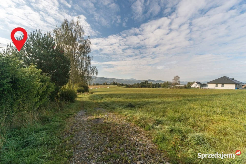 Urokliwa działka Ślemień kŻywca 1341m2