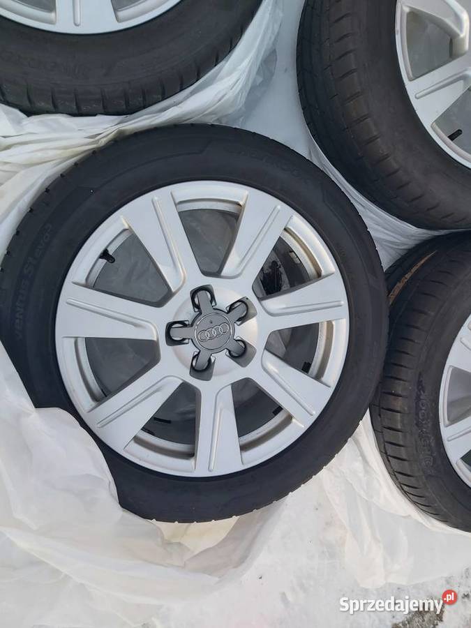 Felgi z oponami audi 17 Śnieżkowice sprzedam