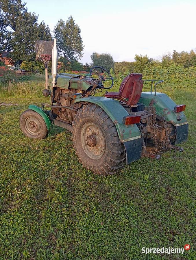 Ciągnik Sam samoróbka papaj Rzezawa