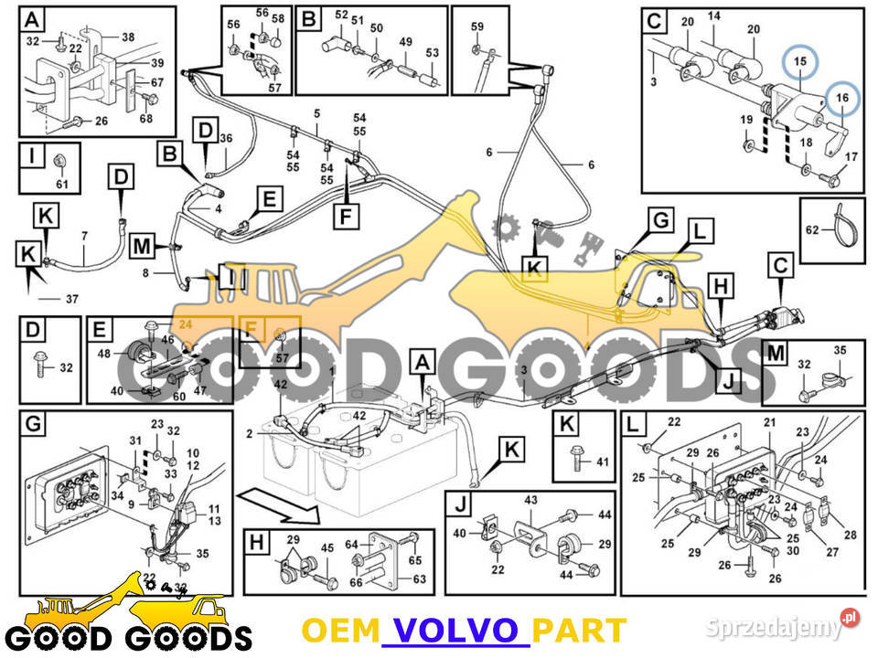 VOLVO HEBEL WYŁĄCZNIK MASY PRĄDU 3987034 8151943 Władysławów