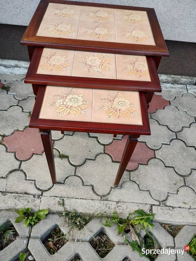 Zestaw stoliki kawowe 40cm Ełk
