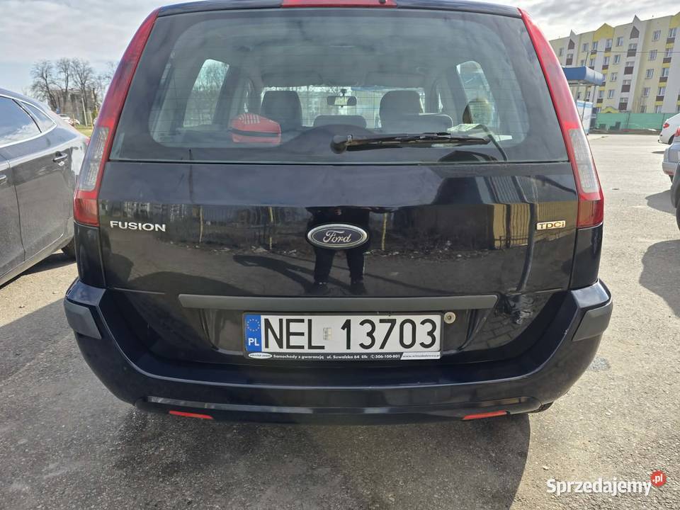 Ford fusion warmińsko-mazurskie Ełk