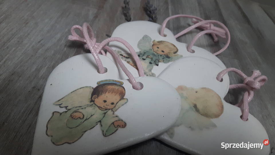 Serca ceramiczne ręcznie wykonane mazowieckie