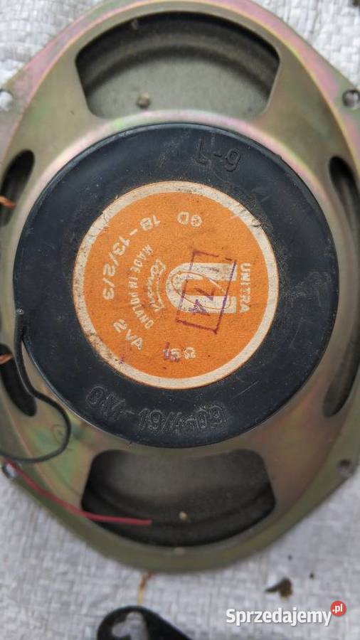 glosnik głośniki do zabudowy unitra prl sony Jarosław sprzedam
