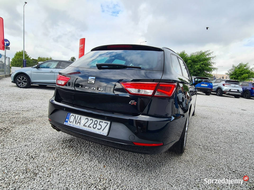 Seat Leon FR Navi 2xPDC Grzane Fotele Półskóry czujnik deszczu Wągrowiec