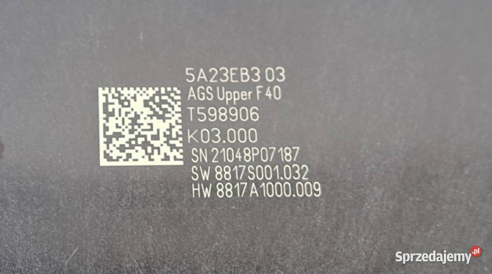 Grill atrapa kierownica powietrza BMW Seria 1