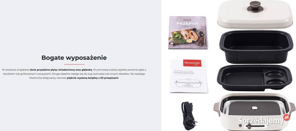 KUVINGS MultiGrill grill wielofunkcyjny wielkopolskie Kępno