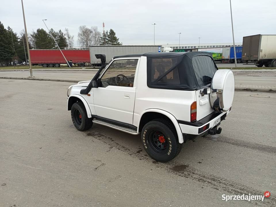 Suzuki Vitara 16 cabrio Stan wzorowy nieuszkodzony podkarpackie Tarnobrzeg