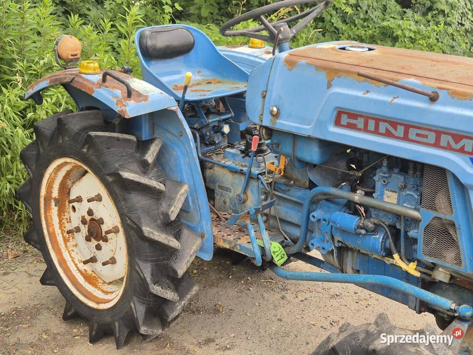 Traktorek traktor HINOMOTO E18D 18 44 Małuszyn sprzedam