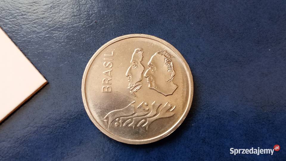 Stare monety 1 cruzeiro 1972 Brazylia Lesko