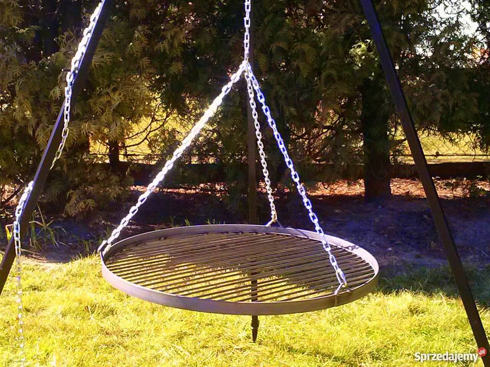 Zestaw grill na trójnogu z rusztem 60 palenisko Częstochowa