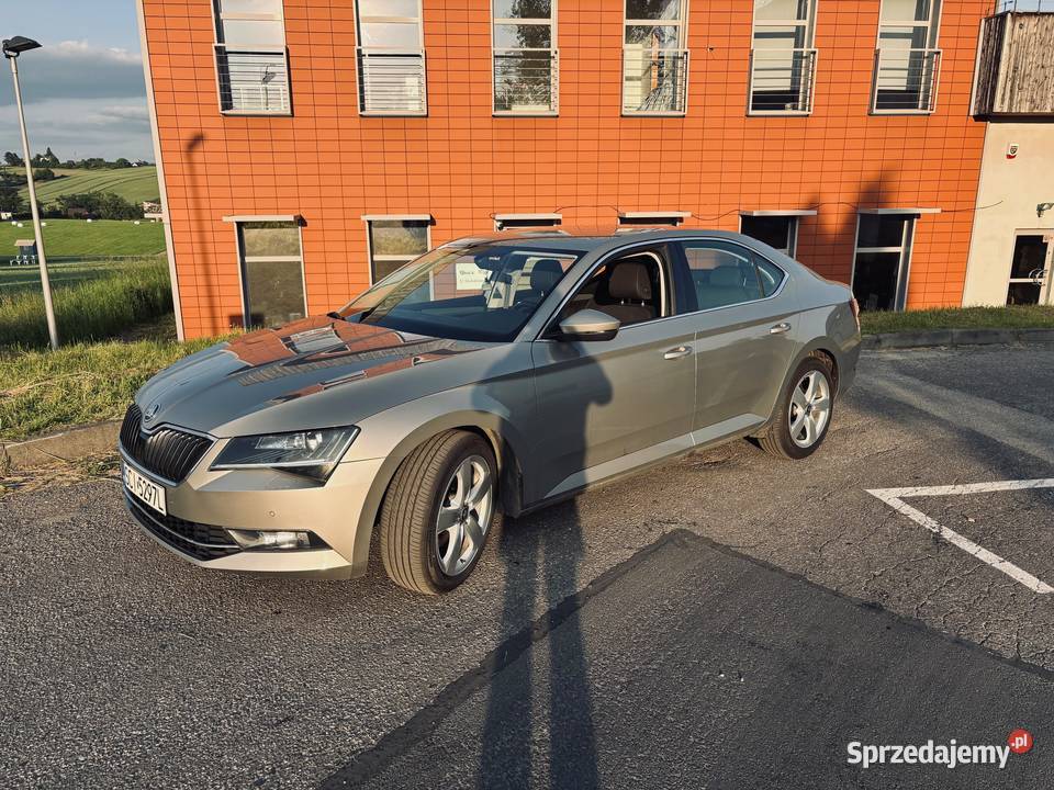 Skoda Superb 18TSI 180 DSG Bezwypadkowy Salon benzyna śląskie Skoczów sprzedam