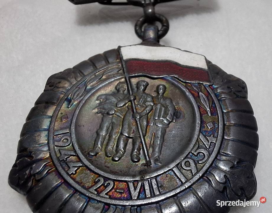 Odznaka medal X lecie 22 VII 1944 1954 Kolekcje Czeladź