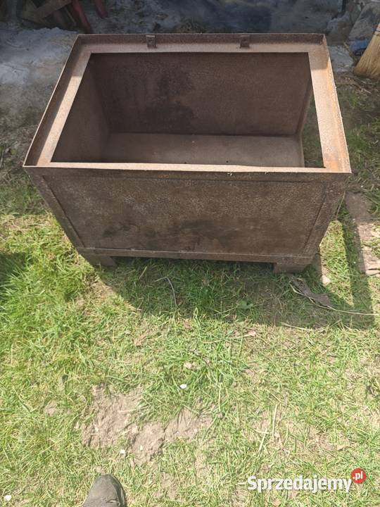 Solidne skrzyniepojemniki metalowe 3 sztuki Garwolin sprzedam