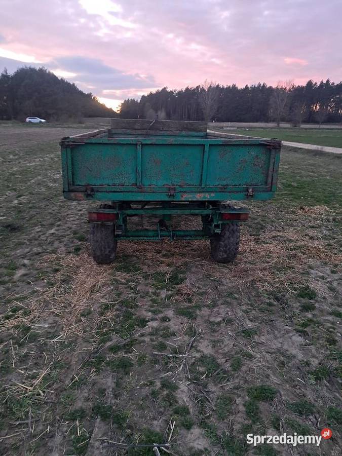 Przyczepa nieuszkodzony Klonownica Mała