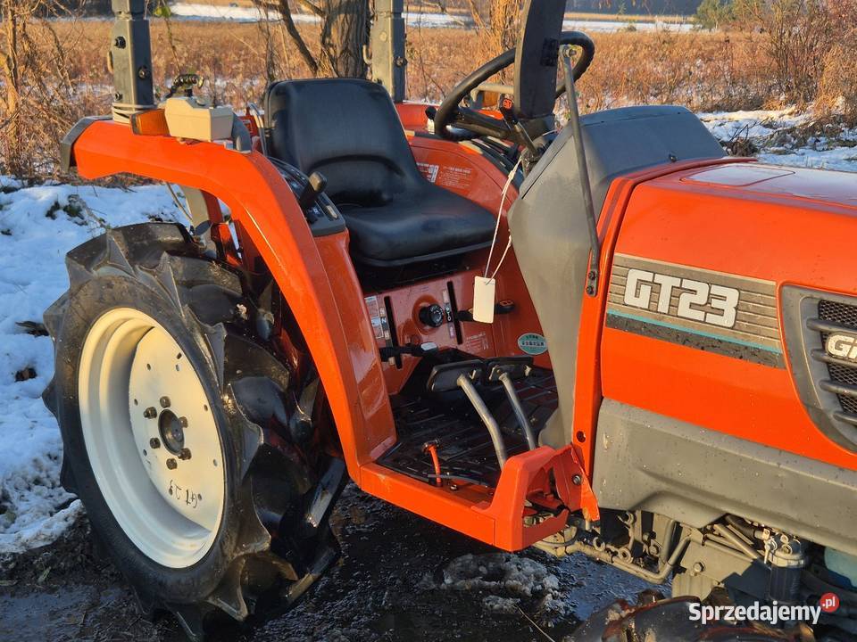 Traktorek KUBOTA GT23D 23 44 Wspomaganie Kubota Małuszyn