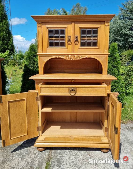 Jadalnia w stylu gdańskim komplet Kredens i Szczecin