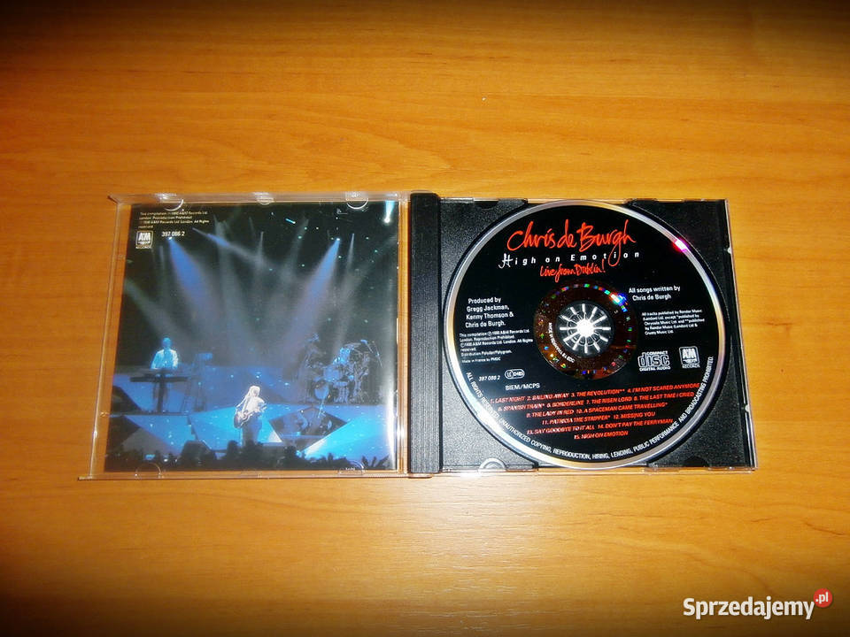 Płyta CD Chris De BurghHigh of emotion małopolskie Kraków