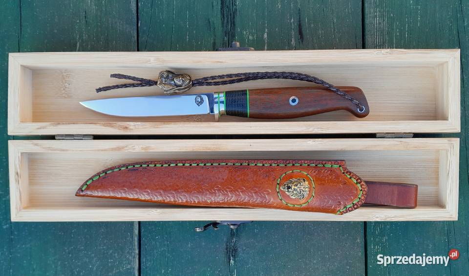 Ręcznie wykonany nóż custom stal proszkowa ELMAX Rękodzieło Kluczbork