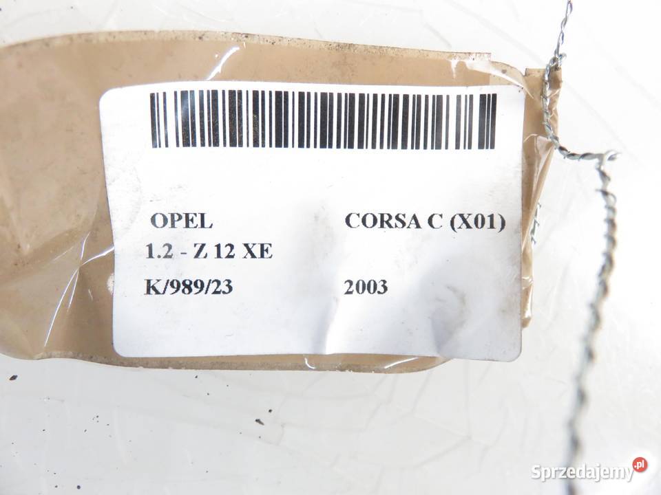 TARCZA HAMULCOWA PRZÓD OPEL CORSA C 12 16V osobowe