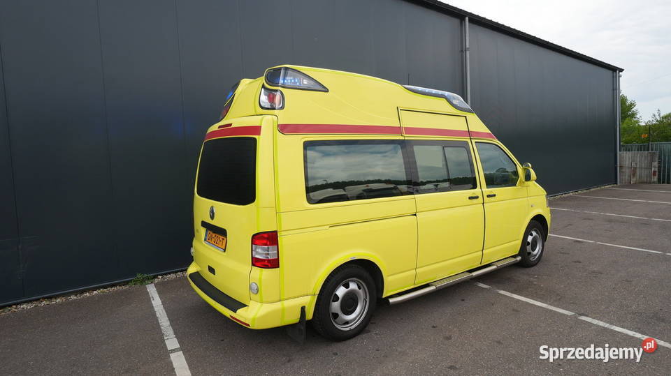 Karetka ambulans VW 46255km Transporter Warszawa