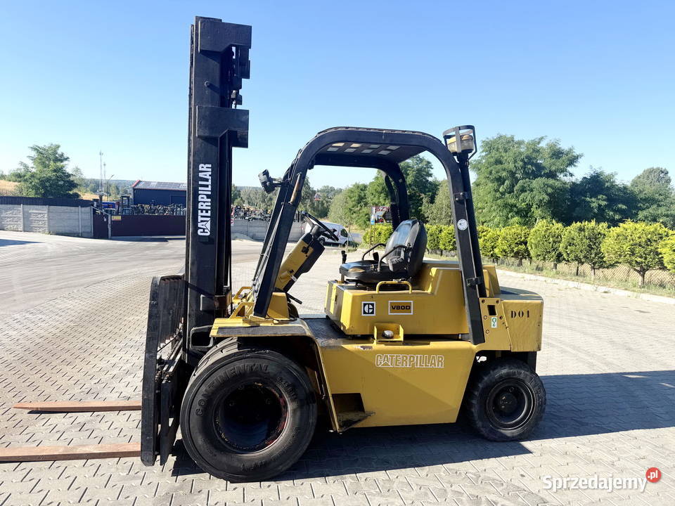 wózek widłowy CATERPILLAR V80D 4000 bliźniacze Działoszyn