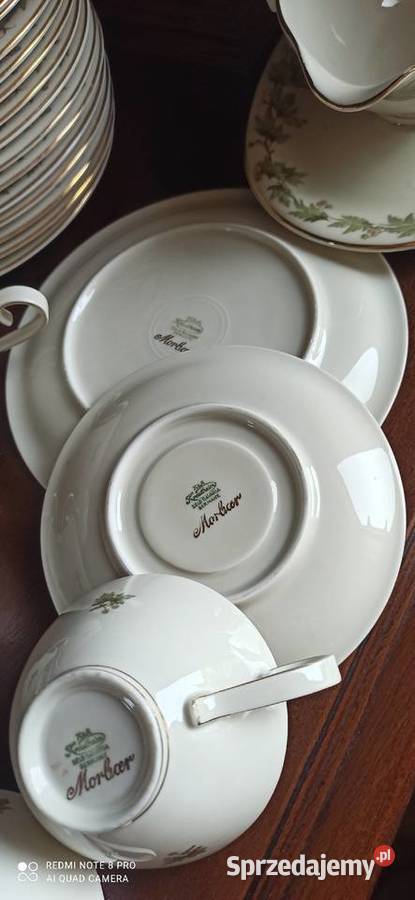 Filiżanka z talerzykiem Serwis Morbar KA