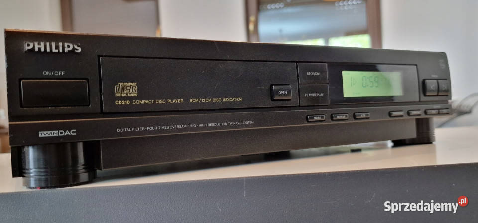 Philips CD 210 odtwarzacz kompaktowy CD player Międzychód
