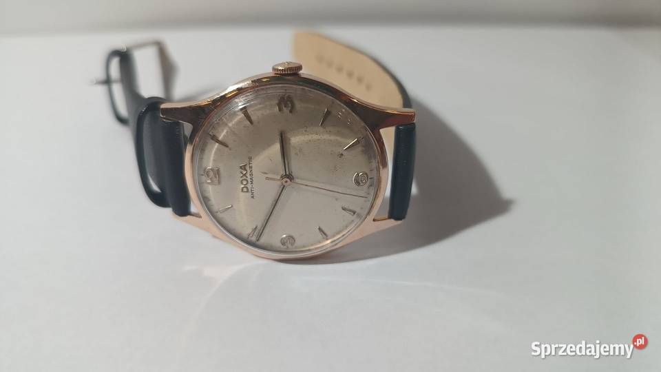 Zegarek Doxa AntiMagnetic złoto 585 Unisex Katowice
