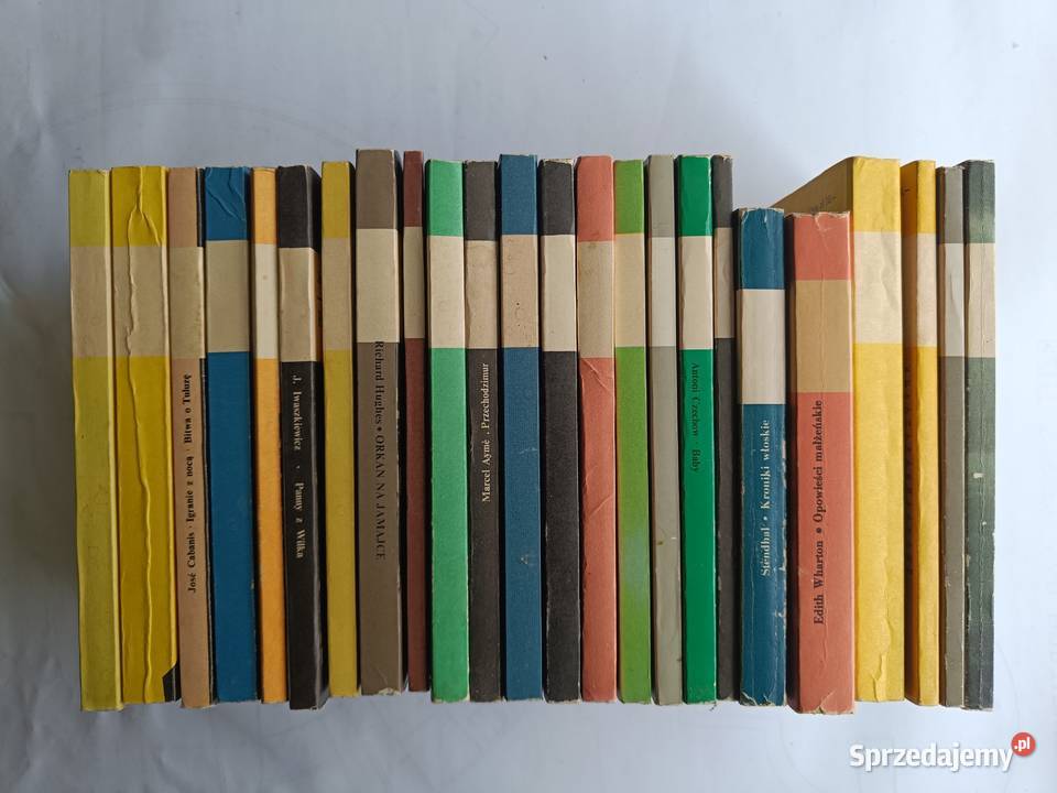 Seria Koliber wydanie kieszonkowe 24 książki Rok wydania 1980