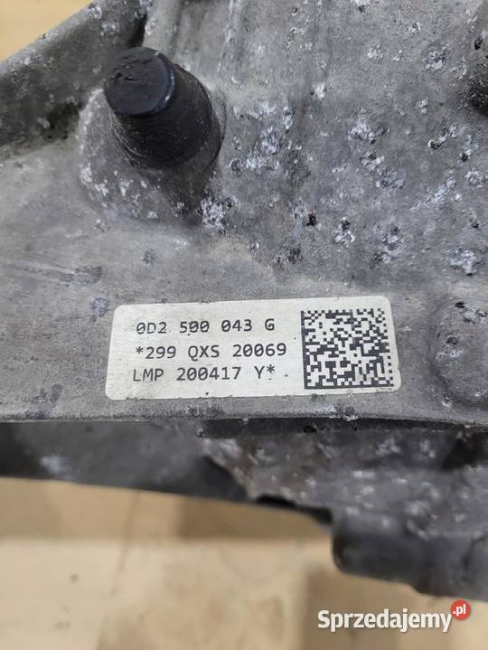 MOST DYFERENCJAŁ TYŁ AUDI A4 B9 A5 8W 02D500043G osobowe Przystajń