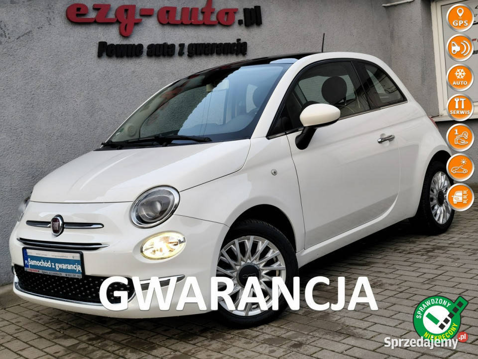 Fiat 500 I wł Lift Tablet Navi bezwypadkowy Zgierz