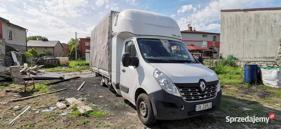 Renault Master plandeka 2016 uszkodzony centralny zamek Dąbrowa Górnicza sprzedam