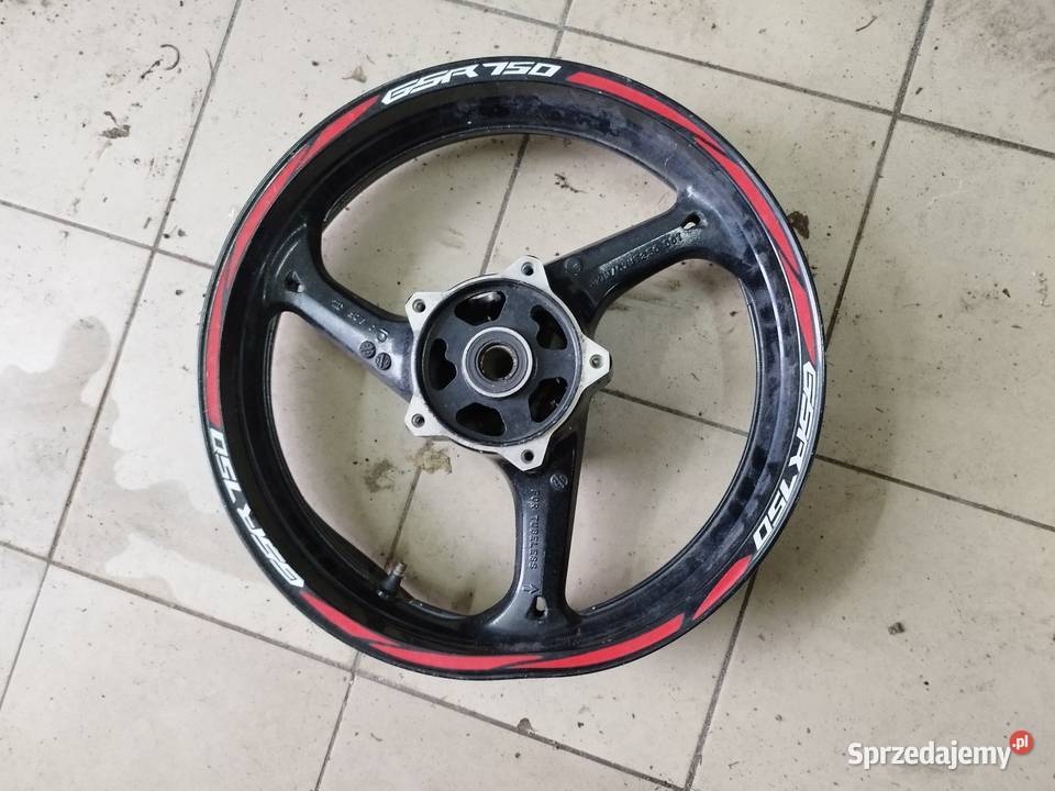 Felga przód Suzuki GSR 750 uszkodzone Słodków-Kolonia