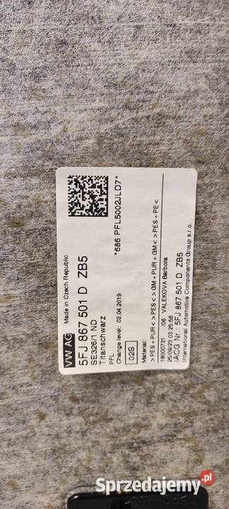 VW TIGUAN ALLSPACE SEAT TARRACO PODSUFITKA