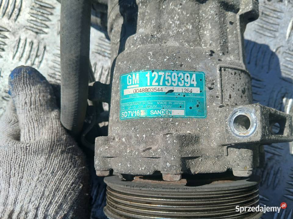 Kompresor Sprężarka klimatyzacji 12759394 Saab Radłów